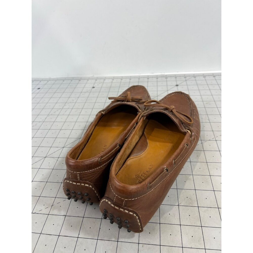 Cole Haan Gunnison Brown Slip On Driver Moccasins Loafers Men's Size 8.5 VG - Picture 3 of 10